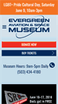 Mobile Screenshot of evergreenmuseum.org